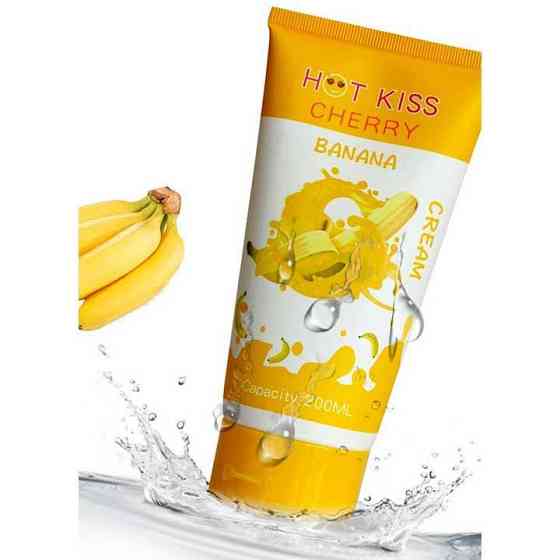 Лубрикант "Hot Kiss" 200 мл - Банан - Інтимна змазка Вінниця