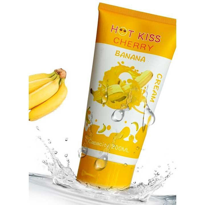 Лубрикант "Hot Kiss" 200 мл - Банан - Інтимна змазка Вінниця - фото 2