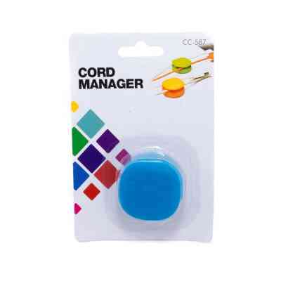 Держатель для кабеля Extradigital CC-587 Cable Clips, Blue (KBC1705) Винница