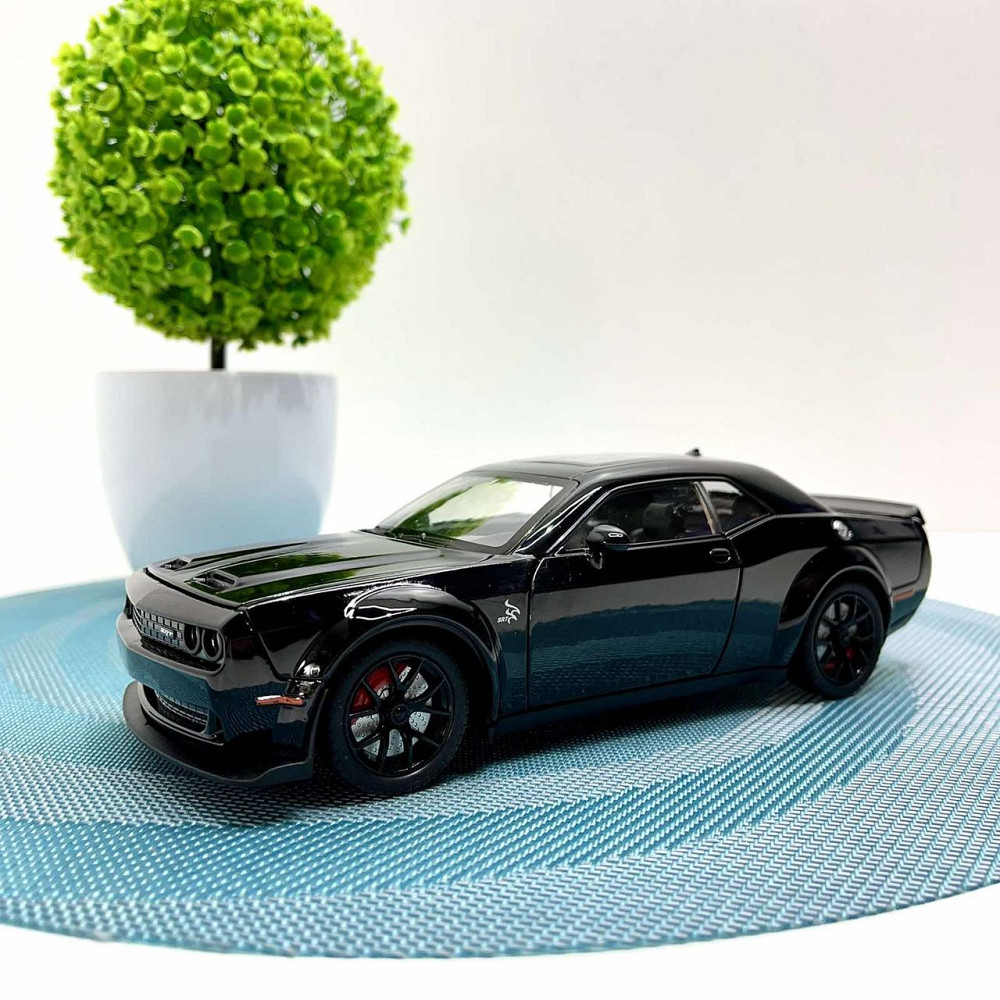 Машинка металева Авто Експерт Chevrolet Camaro 1:24 відчиняються двері капот багажник світло/звук Чорна (GT-12099) Чернігів - фото 10