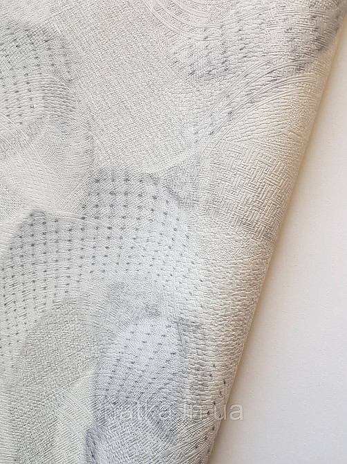 Обои метровые виниловые на флизелине Sintra Vila абстракция мазки точки серые бежевые 533031 Киев - изображение 1