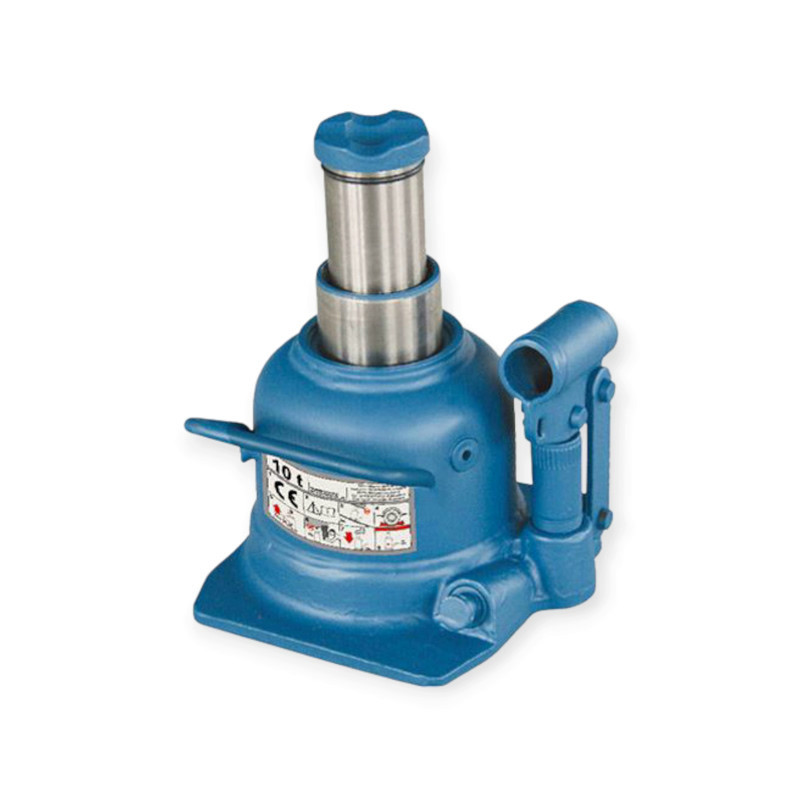 Домкрат гідравлічний 10 т, 128-223 мм (коробка) двоштоковий низькопрофільний Torin Мукачево - фото 1