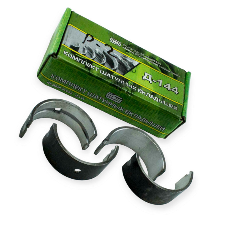 Вкладиші Р2 шатунні Д-144 Мукачево - фото 1