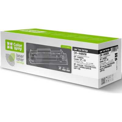 Картридж ColorWay для HP LJ 1100 (C4092A)/Canon EP-22 (CW-H4092N/CW-H4092M) Вінниця - фото 1