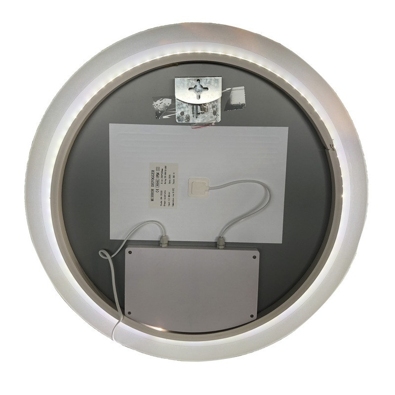 Дзеркало Zerix Solo MC02-60 з LED Touch, Anti-fog, димером, регулятором яскравості (ZX6065) Київ - фото 2