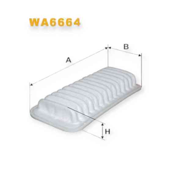 Фильтр Тойота Yaris 1.0I 16V (1SZ-FE) 1.3I 16V воздушный Мукачево