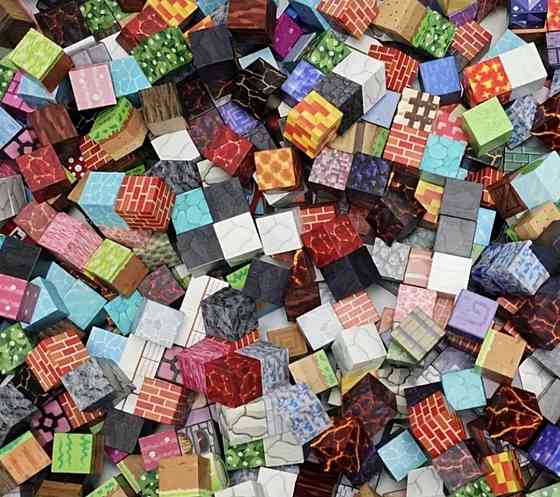 Магнітні блоки майнкрафт, конструктор, minecraft, магнитный ,my word Харьков