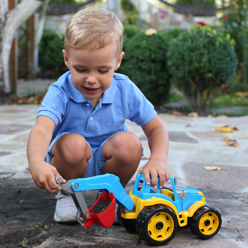 Іграшка Трактор з ковшем Технок 3435 Житомир - фото 2