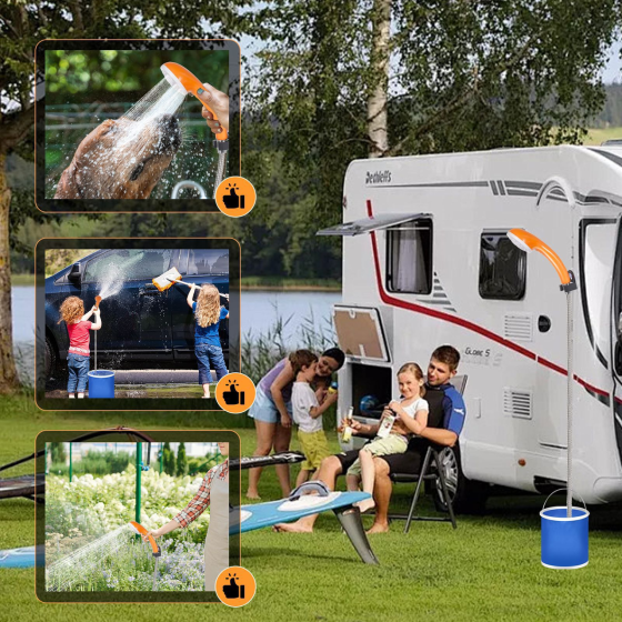 Портативний душ акумуляторний,2200 мАг SBR Київ