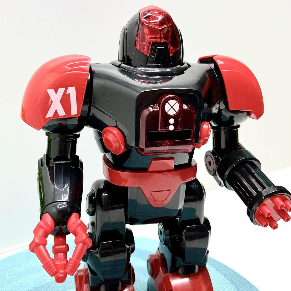 Робот на радіокеруванні стріляє м'якими дисками світло звук 30см червоний (27116) Чернигов - изображение 4