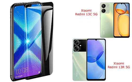 Защитное стекло NeoGlass для Xiaomi Redmi 13C 5G, 13R 5G – ультрапрозрачное и устойчивое Киев