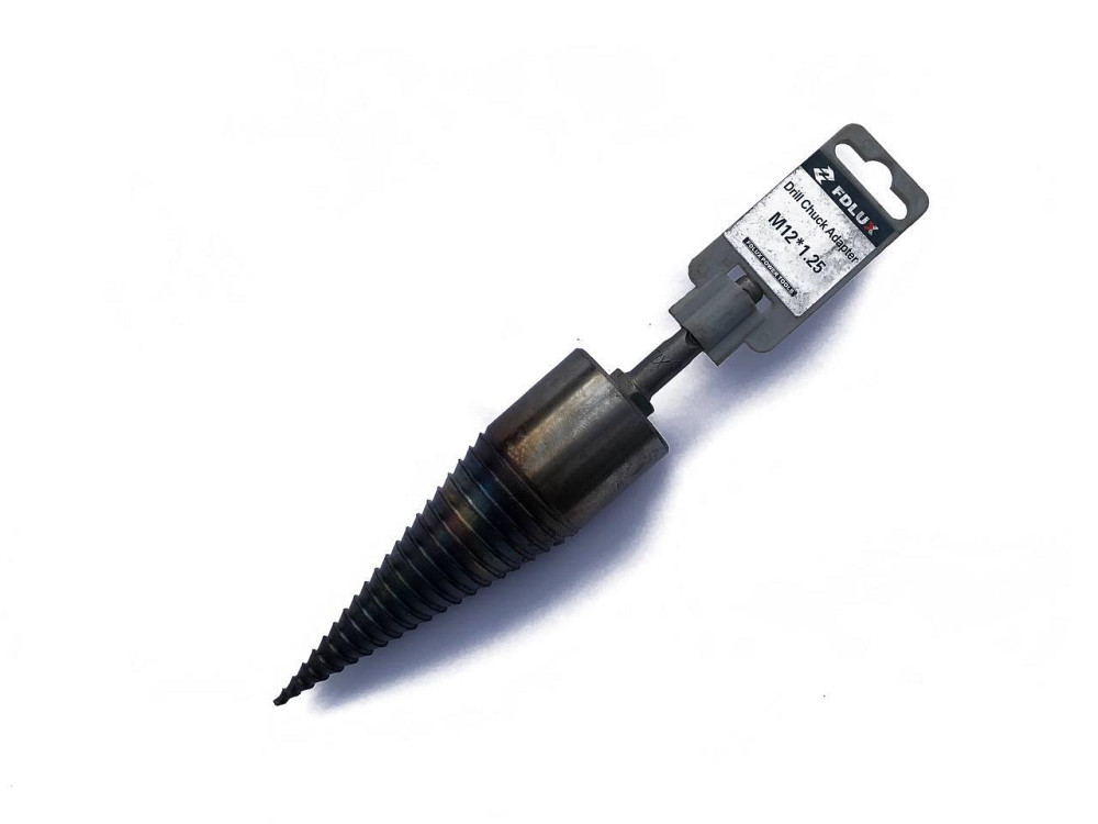 Дровокол на перфоратор,шуруповер, конус, морковка, винтовой колун для заготовки дров. Киев - изображение 1