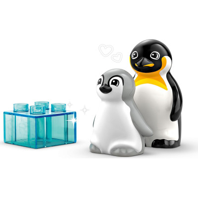 Конструктор LEGO DUPLO Town Сімейства диких тварин: Пінгвіни та Леви (10442) Вінниця - фото 4