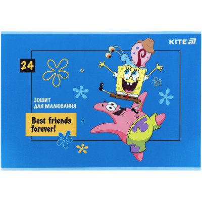 Альбом для малювання Kite SpongeBob SquarePants, 24 аркуша (SB25-242) Вінниця - фото 5