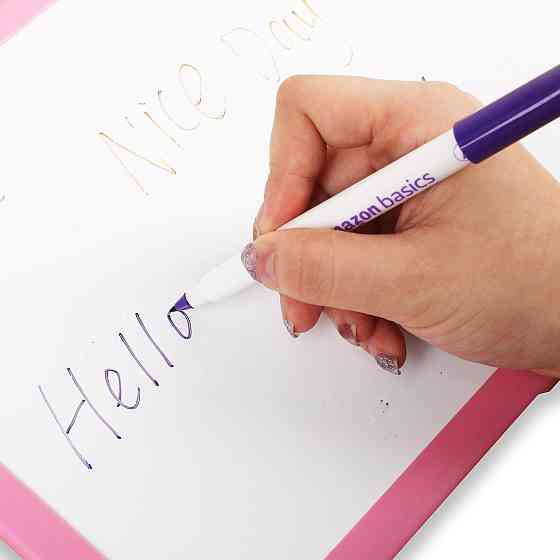 Маркер для белой доски ультратонкий наконечник 12 шт разноцветные низкий запах Киев