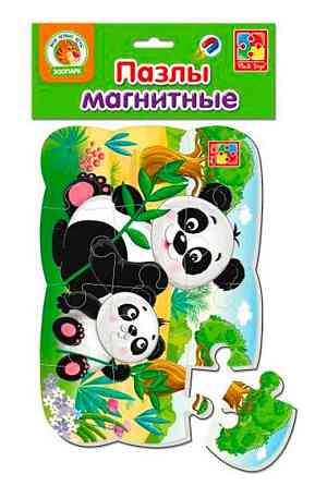 Детские пазлы на магните 