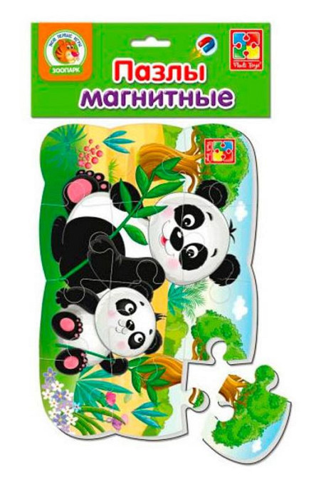 Детские пазлы на магните 
