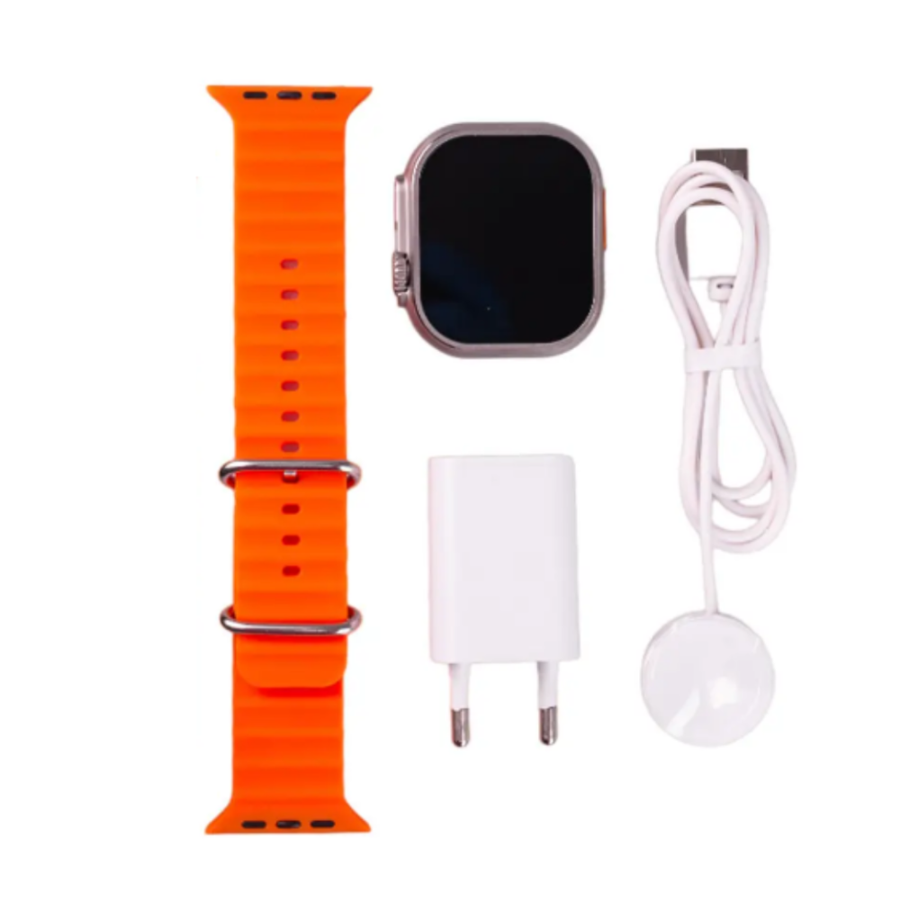 Смарт годинник водонепроникний розумний годинник з вимірюванням тиску, помаранчевий SWS8UO Коломыя - изображение 3