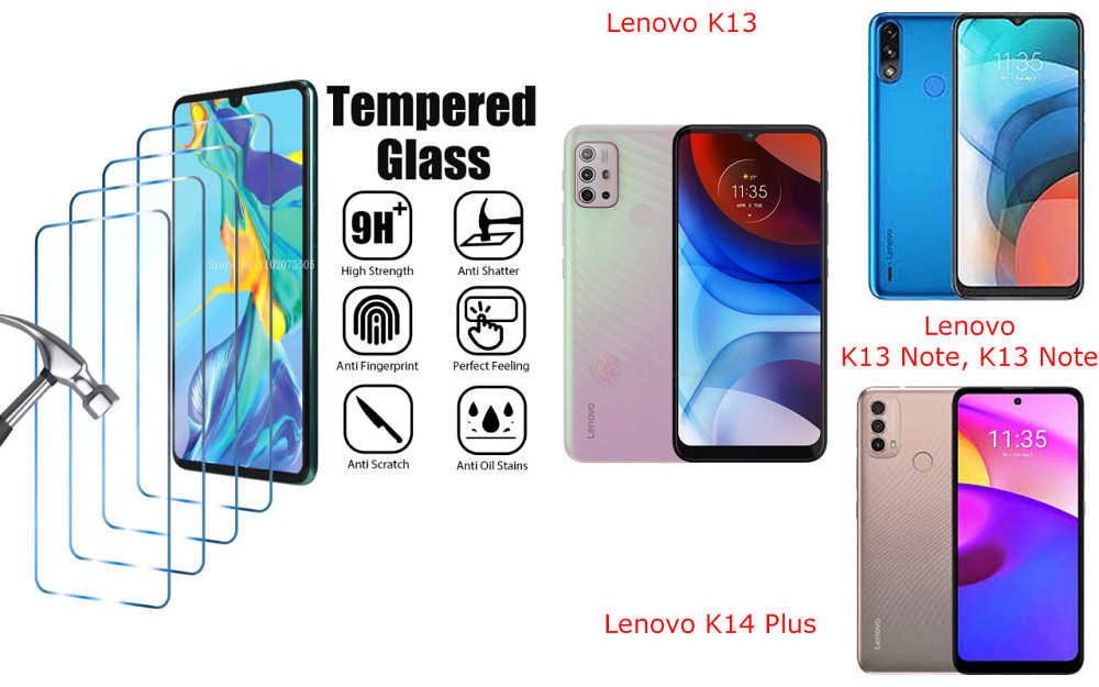 Захисне скло ArmorGlass для Lenovo K13, K13 Note, K13 Note, K14 Plus – стійке до подряпин та ударів Київ - фото 1