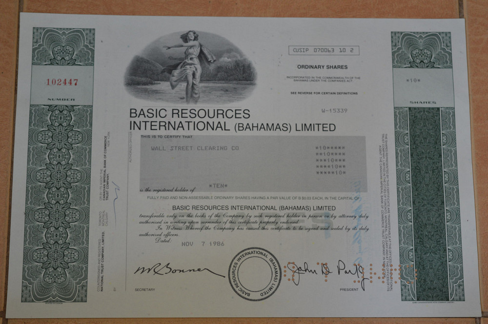 Акция. США. 1986 год №102447 (Б-4) Полтава - изображение 1