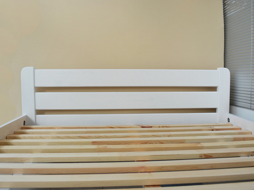 Дерев'яне ліжко   Престиж 140х190, Сосона, Білий Харків - фото 9