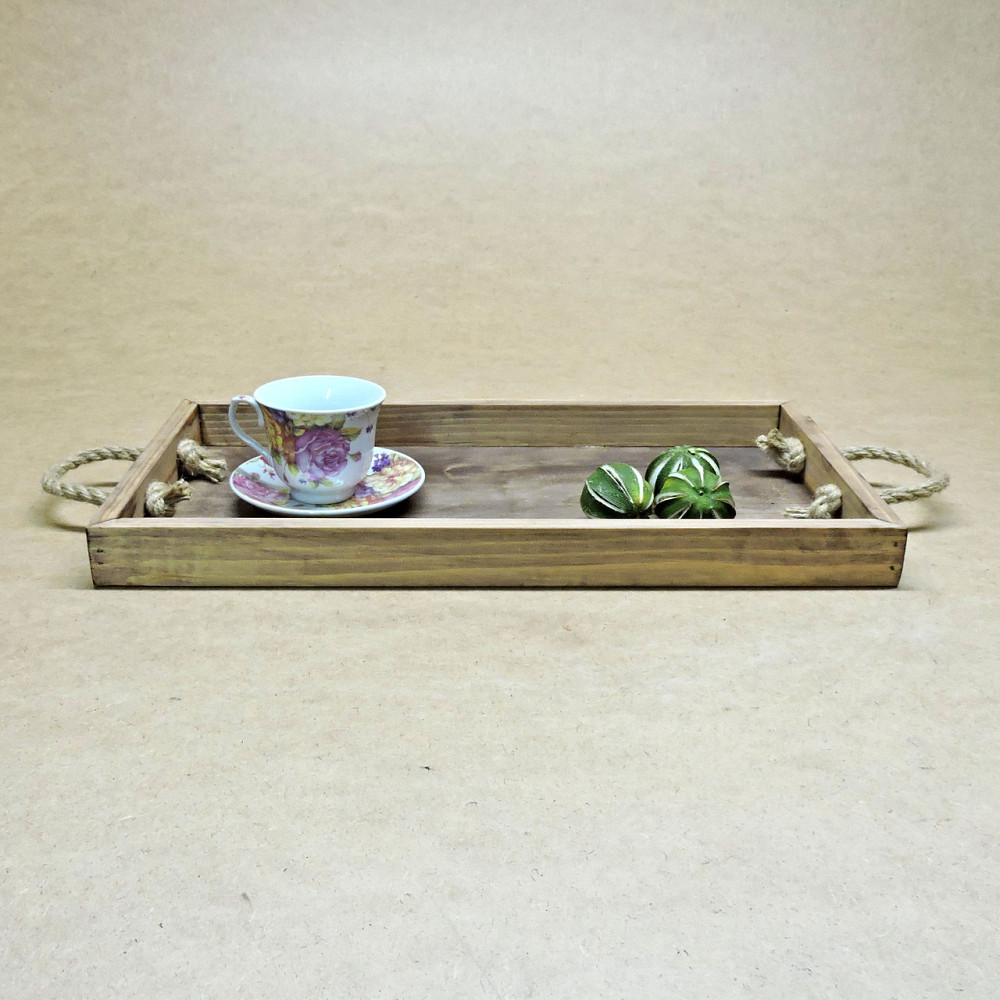 Піднос дерев'яний "Шарлеруа 50х27" капучино Миколаїв - фото 8