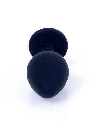 Анальная пробка - Jewellery Silicone Black Plug M Pink Sex Aura Киев