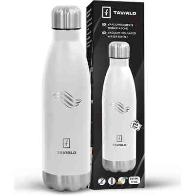 Термокружка Tavialo 500 мл матовий білий колір (191500102) Вінниця