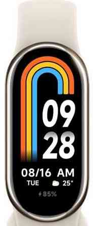 Фитнес Браслет: Mi Smart Band 8 Champagne Gold Black Киев