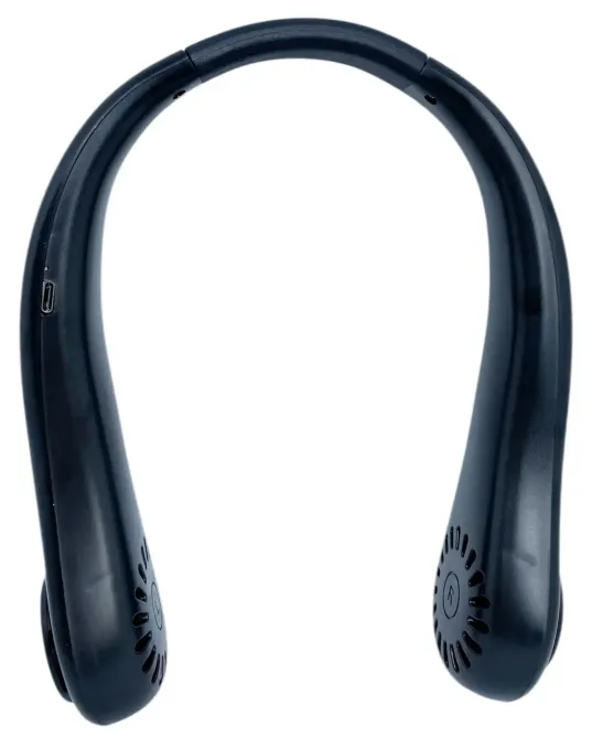 Міні вентилятор на шию аккумуляторный A206 (чорний) Чернівці - фото 2