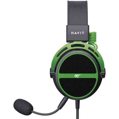 Навушники Havit HV-H2030E Black/Green (6939119067076) Вінниця