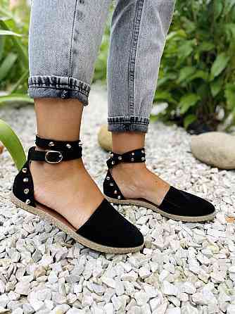 M.KRAFT Босоніжки жіночі M.KRAFT 0592 чорні (літо, замша натуральна) (3513) 37р.38р.39р. Коломия