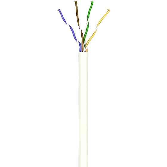 Кабель звита пара OK-Net КПВ-ВП (350) UTP, CAT5e, 4х2х0.51, бухта 305 м (49252) Білий Харьков