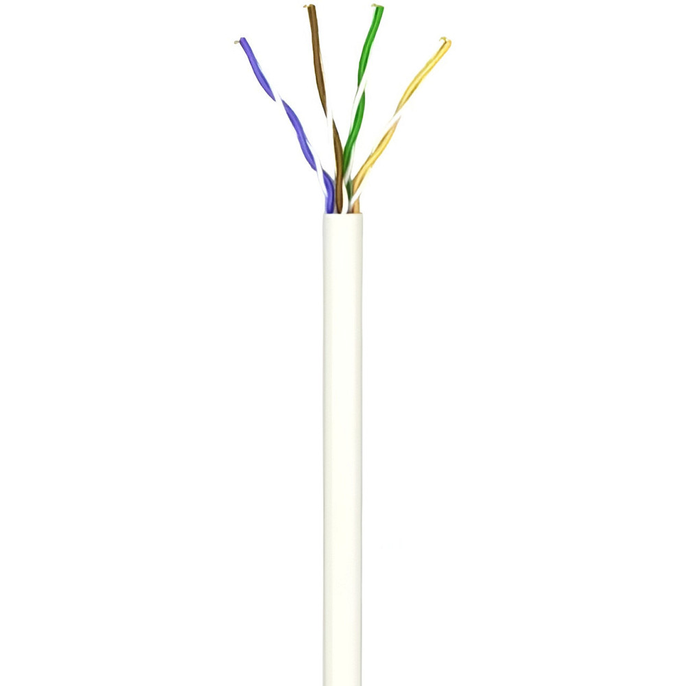 Кабель звита пара OK-Net КПВ-ВП (350) UTP, CAT5e, 4х2х0.51, бухта 305 м (49252) Білий Харьков - изображение 1