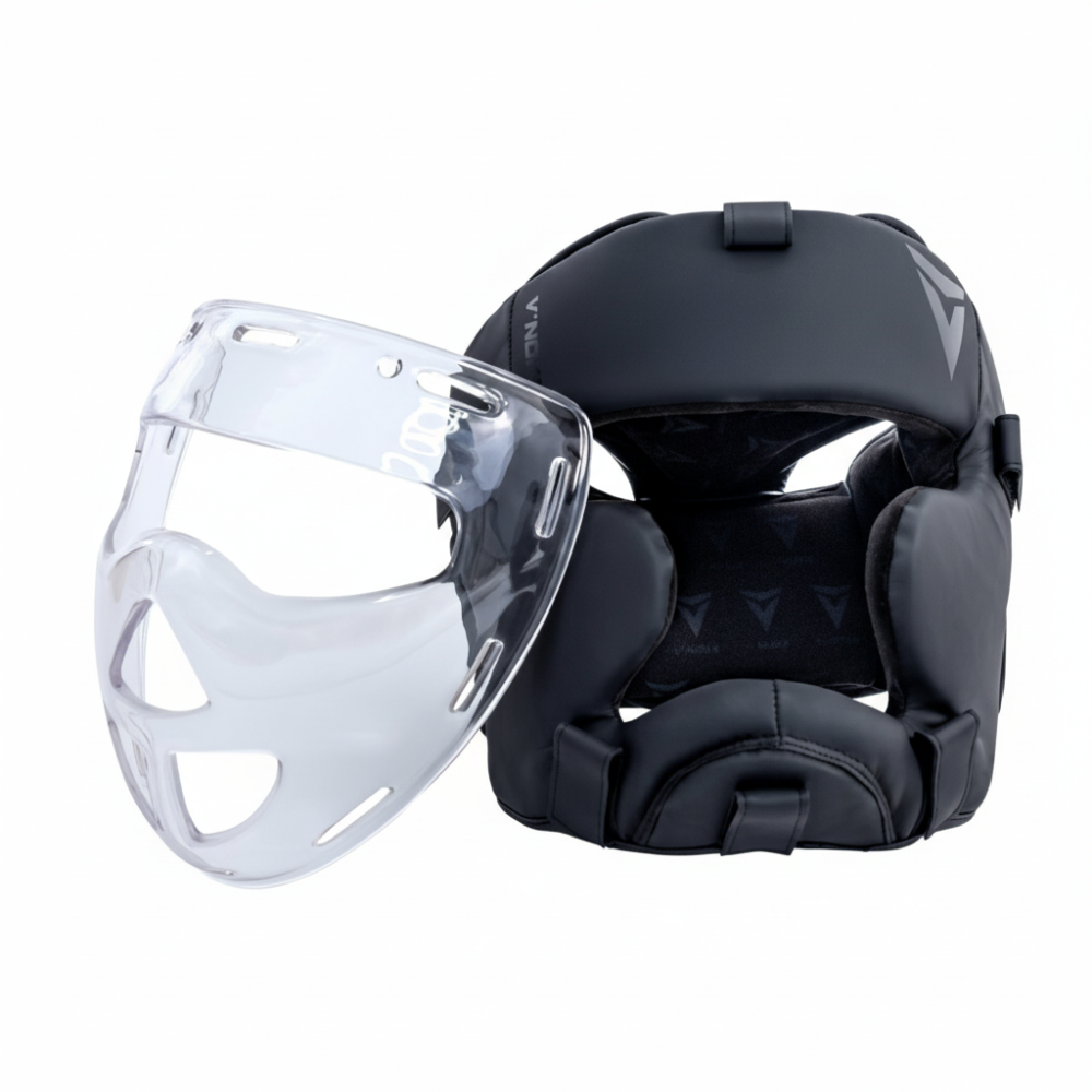 Боксерський шолом V`Noks Ultima Black S/M Кам'янське - фото 12