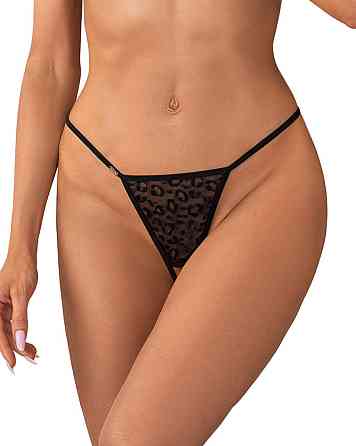 Набір трусиків із доступом Obsessive Bianca 2-pack crotchless thong S/M Sex Aura Київ