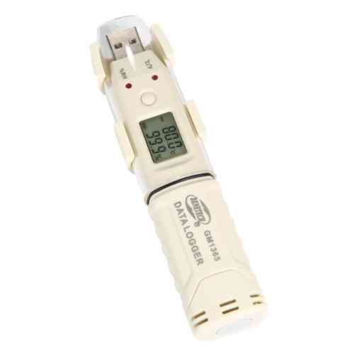 Реєстратор вологості та температури (даталоггер) USB, 0-100%, -30-80 °C BENETECH GM1365 Чернігів