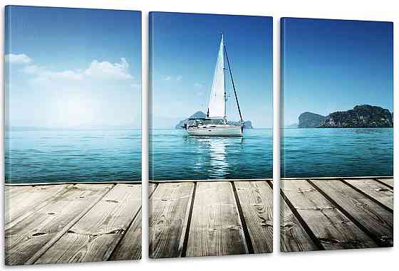 Модульна картина Яхта Art-68_3А Київ