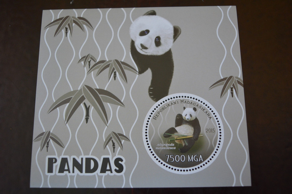 Мадагаскар. Марки. Фауна. Блок. 2015 рік (А-22) Полтава - фото 1