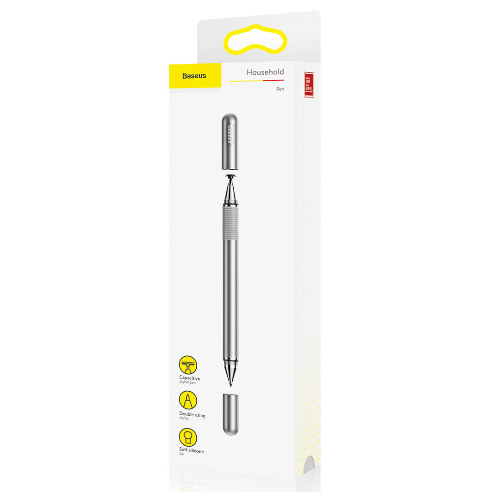 Стилус Baseus Golden Cudgel Capacitive Stylus Pen ACPCL-0S (Серебристый) Николаев - изображение 10