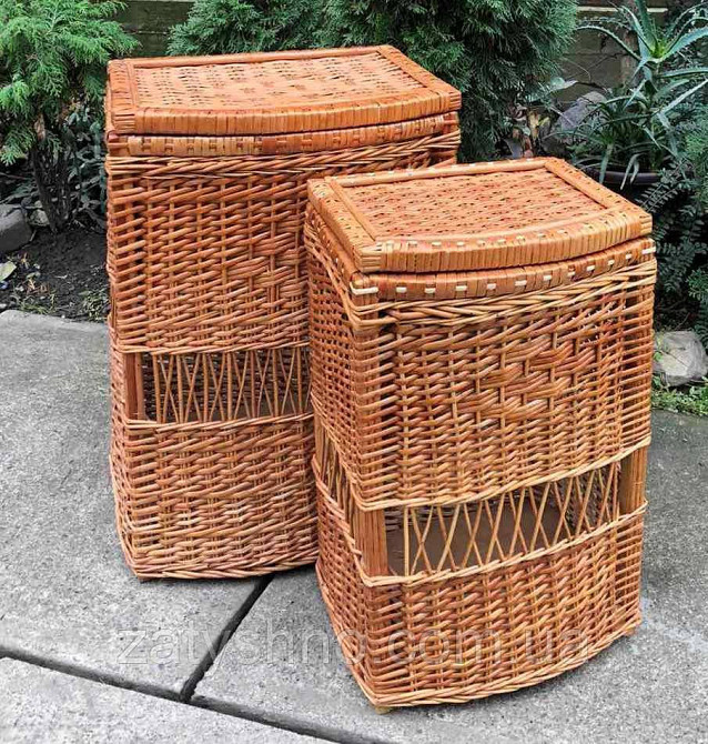 Набір плетених ящиків для білизни Київ - фото 4