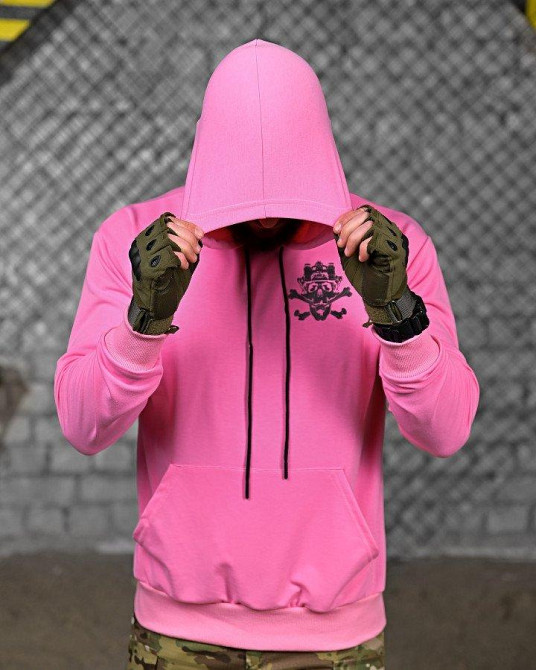 Тактичне худі MAKLIN вечеря рожева ДЛ7069 Одеса - фото 4