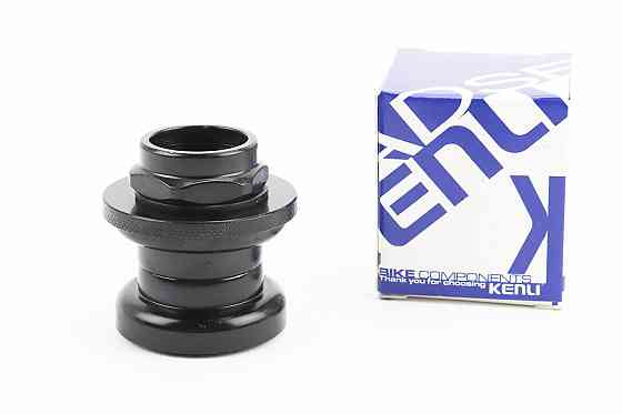 Кермова колонка 1" (30/25.4x30/27) різьбової вилки, чорні KL-B202 Київ