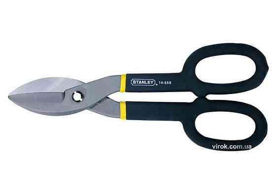 Ножиці по металу STANLEY "MaxSteel" : L= 250 мм, прямі Одеса