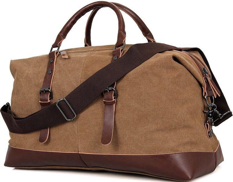 Сумка дорожня Коричнева (Vintage) Київ - фото 4