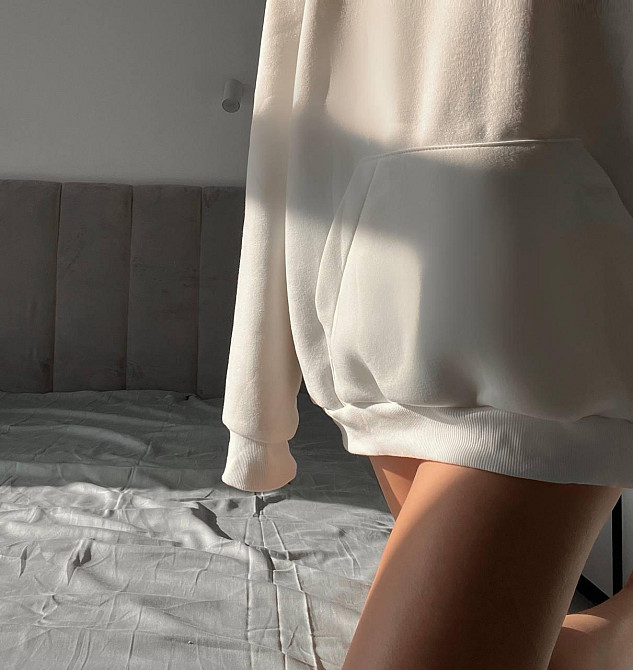 Женская стильная худая трехнитка на флисе Белый, 48/52 Одесса - изображение 5