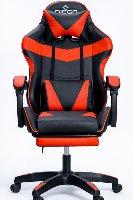 Крісло геймерське DIEGO Phantom RS Black-Red Київ - фото 3