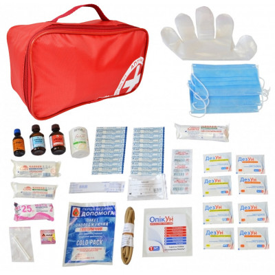 Автомобильная аптечка Poputchik для дома согласно ТУ (02-041-М) Винница - изображение 2
