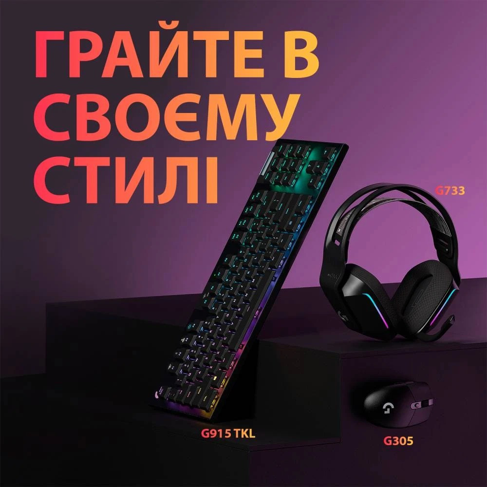 Миша бездротова Logitech G305 Black (910-005282) Чорний Харків - фото 10