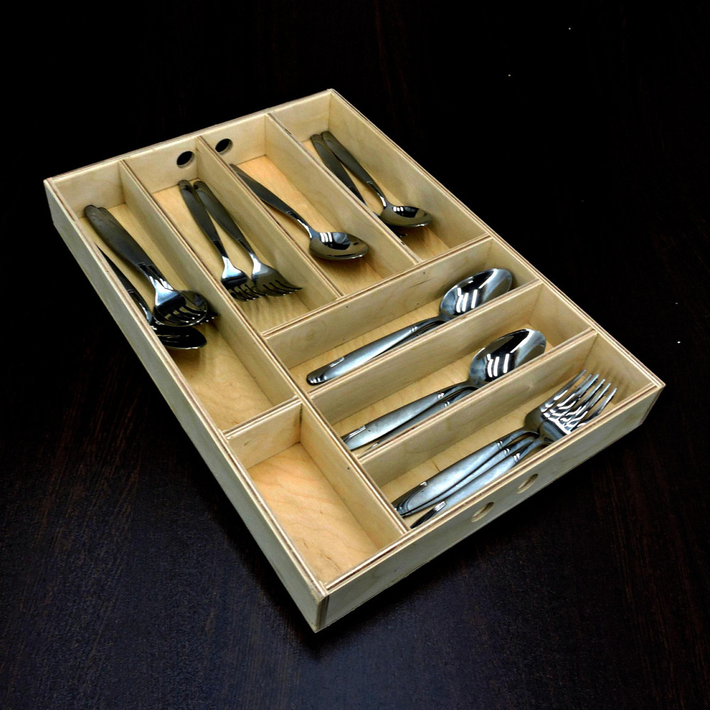 Лоток для столових приладів "Орчатта" ваніль Миколаїв - фото 4